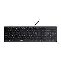 TECLADO ALAMBRICO QUARONI USB 104 TECLAS COLOR NEGRO TECLADO ALAMBRICO QUARONI USB 104 TECLAS COLOR NEGRO